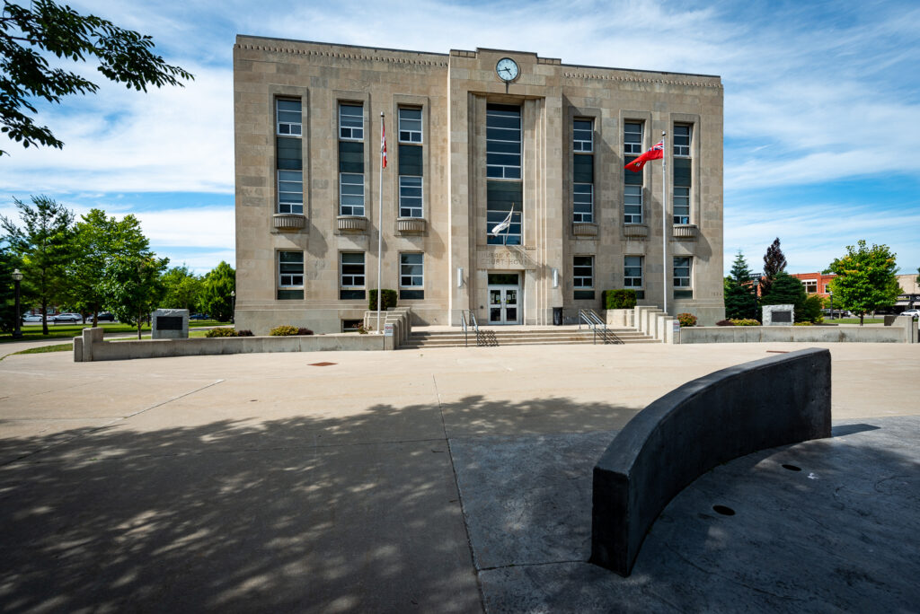 Goderich Ontario Court House.